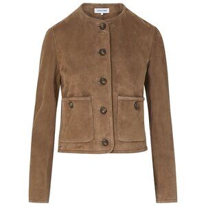 Veronica Beard Andrea Suede Jacket